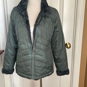 Like new North Face reversible jacket